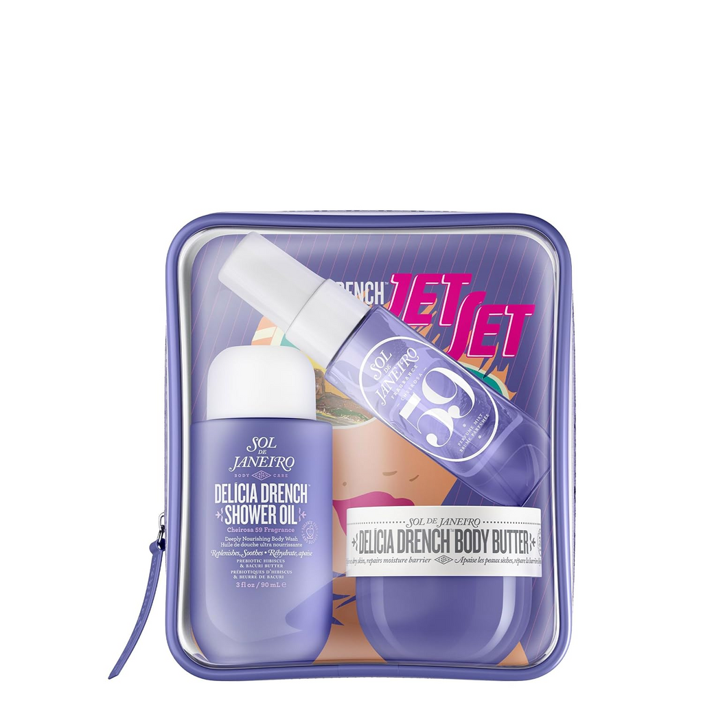 Sol de Janeiro Cheirosa '59 Delicia Drench Jet Set Travel Body Care Set Fandi Perfume