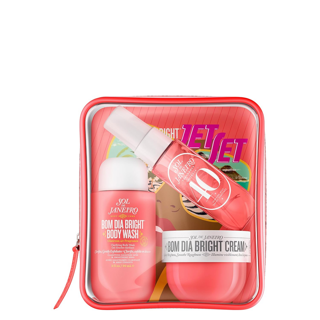 Sol de Janeiro Cheirosa '40 Bom Dia Bright Jet Set Travel Body Care Set Fandi Perfume