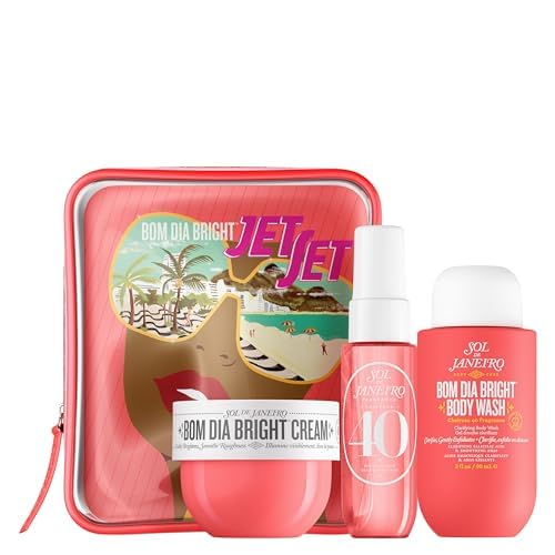 Sol de Janeiro Cheirosa '40 Bom Dia Bright Jet Set Travel Body Care Set Fandi Perfume