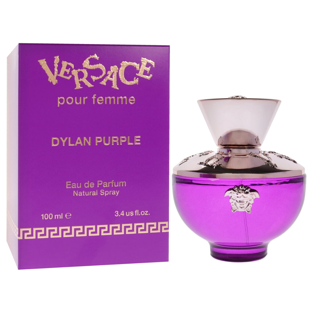 Versace Dylan Purple Eau de Parfum Spray for Women 3.4 oz Fandi Perfume