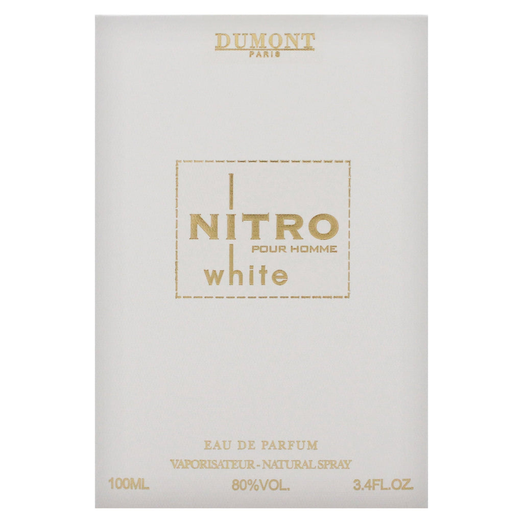 Dumont Paris Nitro White Pour Homme Eau de Parfum 3.4 oz Fandi Perfume