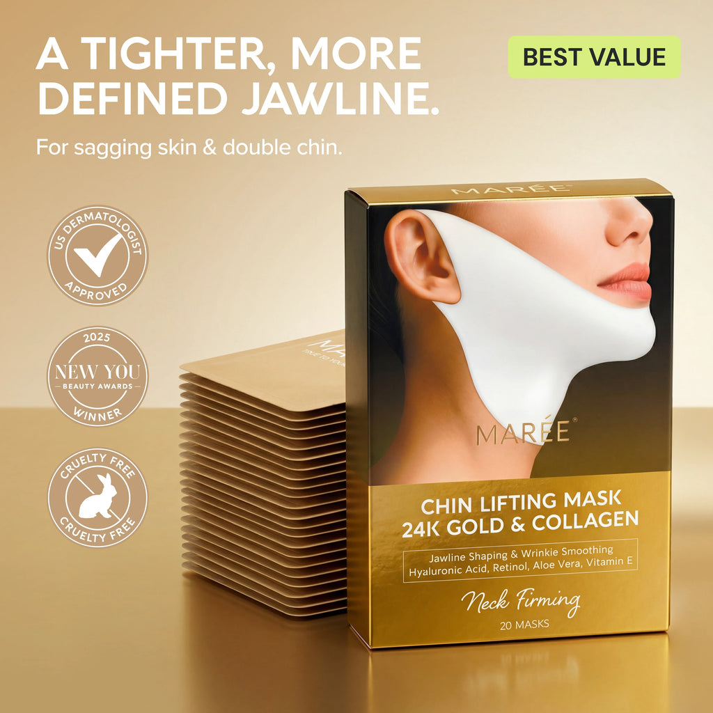 24K Gold V-Line Lifting Mask 20 PCS Maree
