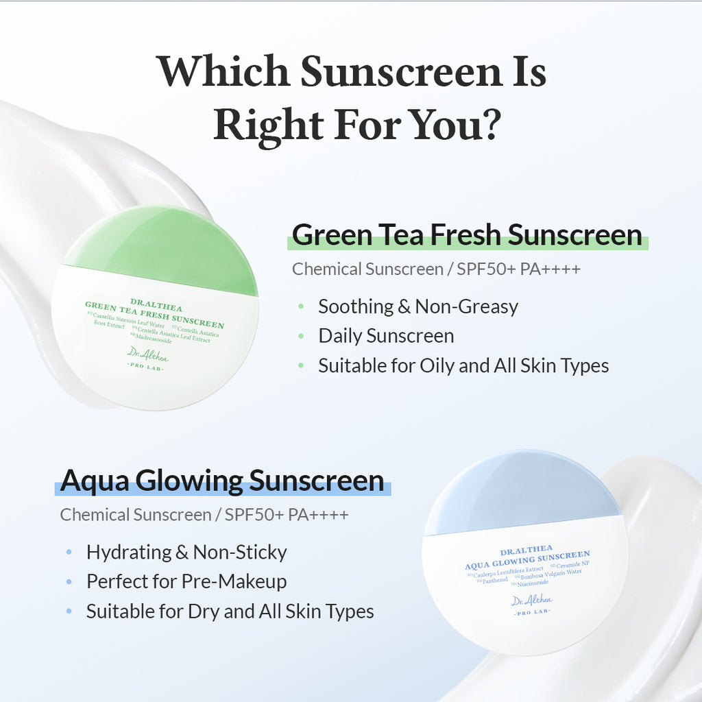 Dr. Althea Green Tea Fresh Sunscreen SPF50+ PA++++ AsiaBeautyMall