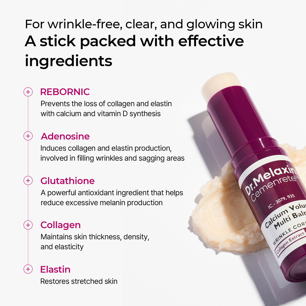 Dr. Melaxin Cemenrete Calcium Volume Multi Balm AsiaBeautyMall