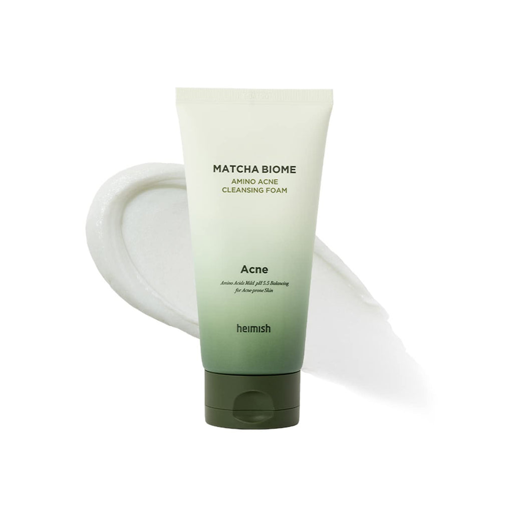 Heimish Matcha Biome Amino Acne Cleansing Foam AsiaBeautyMall
