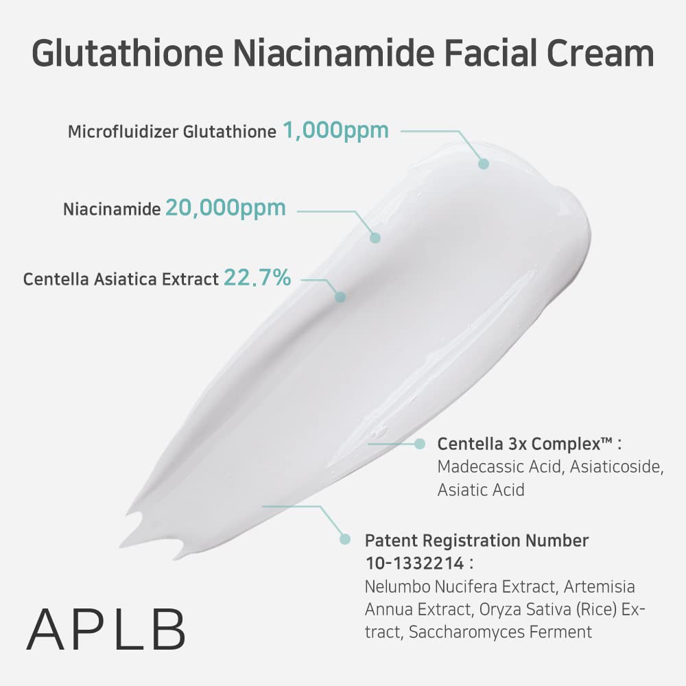 APLB Glutathione Niacinamide Facial Cream AsiaBeautyMall
