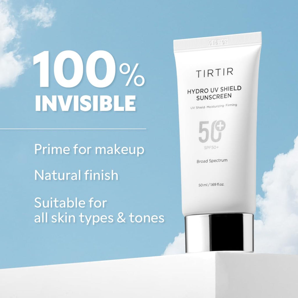 TIRTIR Hydro UV Shield Sunscreen SPF50+ Broad Spectrum AsiaBeautyMall