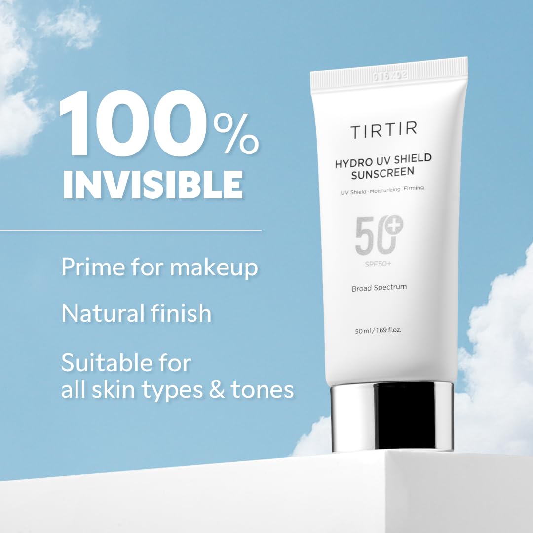 TIRTIR Hydro UV Shield Sunscreen SPF50+ Broad Spectrum AsiaBeautyMall