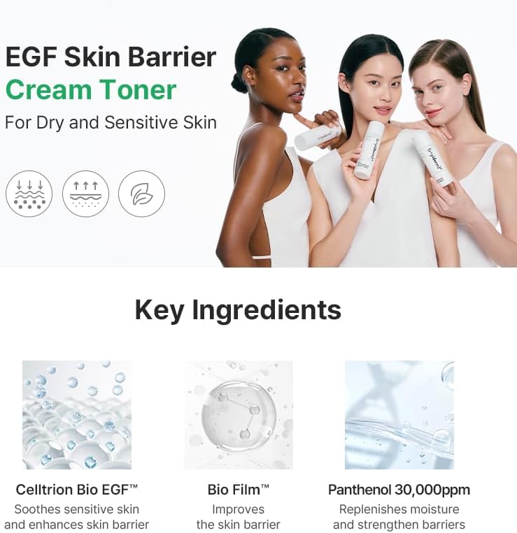 Z+PIDERM ECF Skin Barrier Cream Toner AsiaBeautyMall