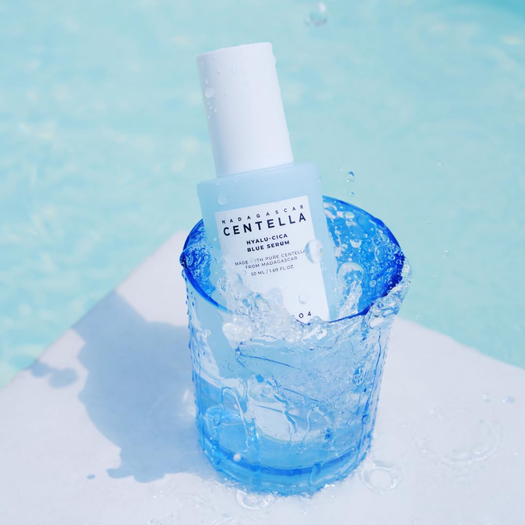 SKIN1004 Madagascar Hyalu-Cica Blue Serum AsiaBeautyMall