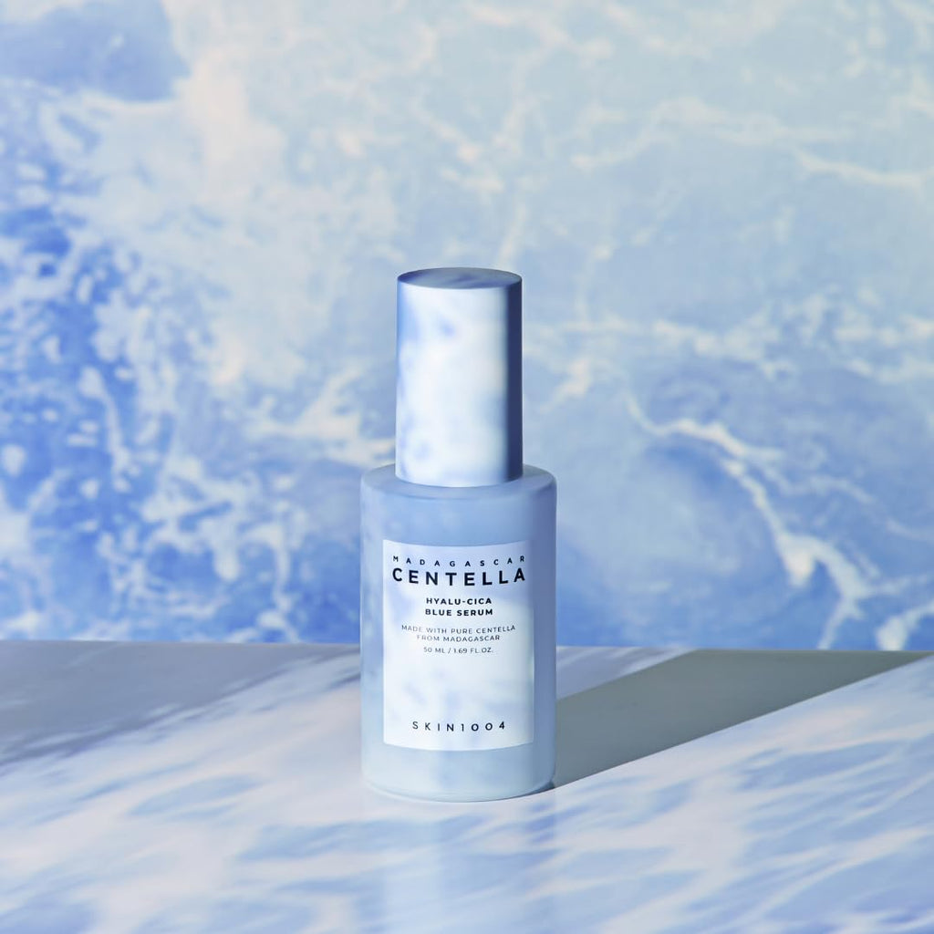 SKIN1004 Madagascar Hyalu-Cica Blue Serum AsiaBeautyMall