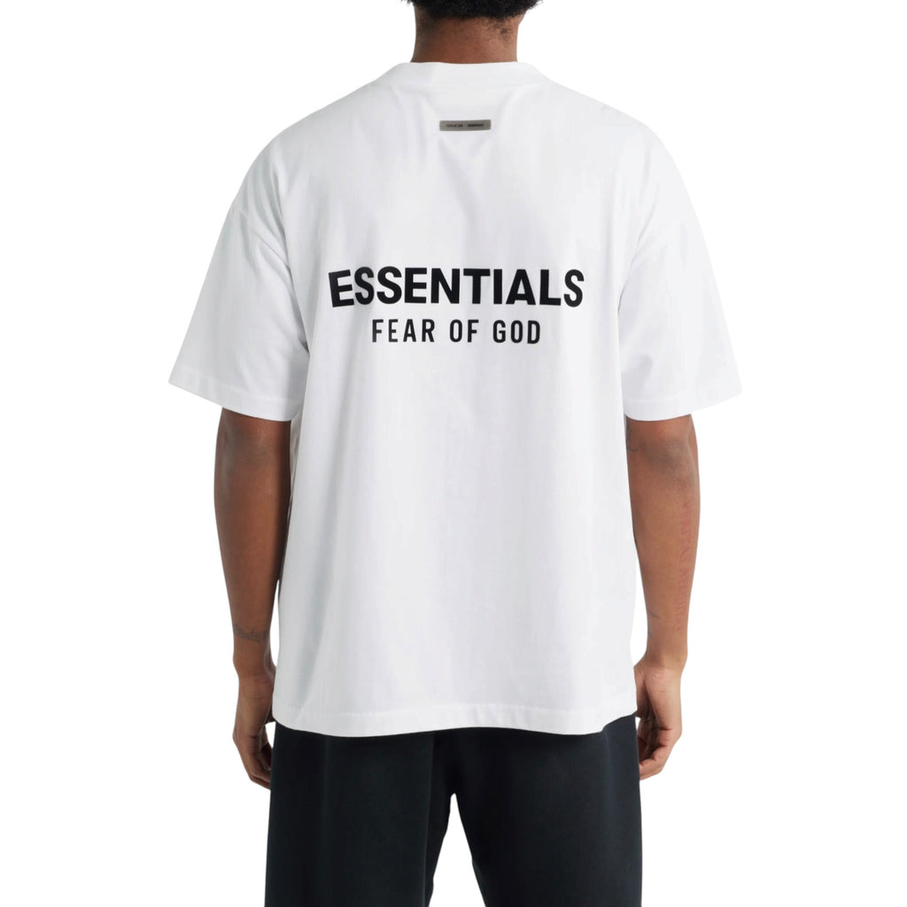 Fear of God Essentials Classic Short Sleeve Tee Bright White Sonnys
