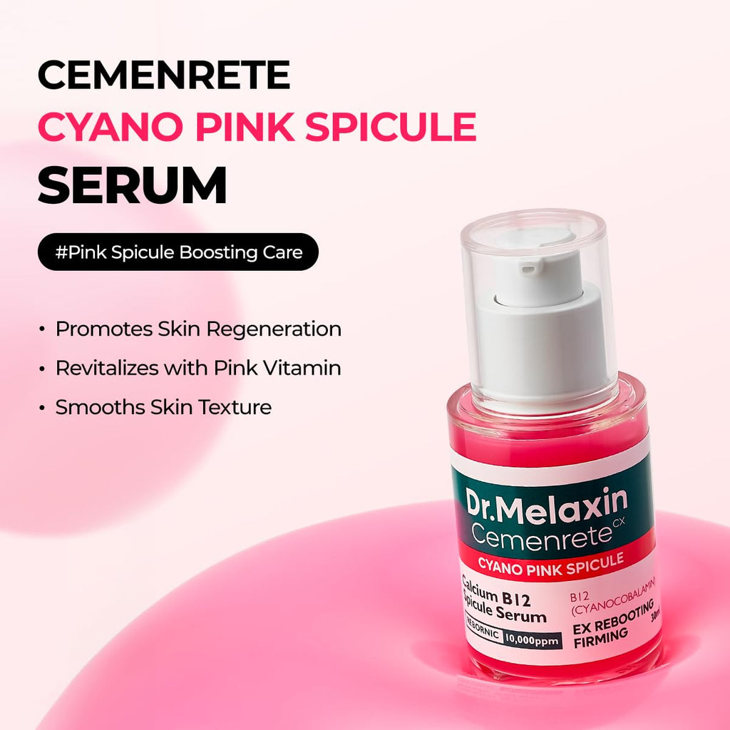 Dr. Melaxin Cemenrete Cyano Pink Spicule Serum AsiaBeautyMall