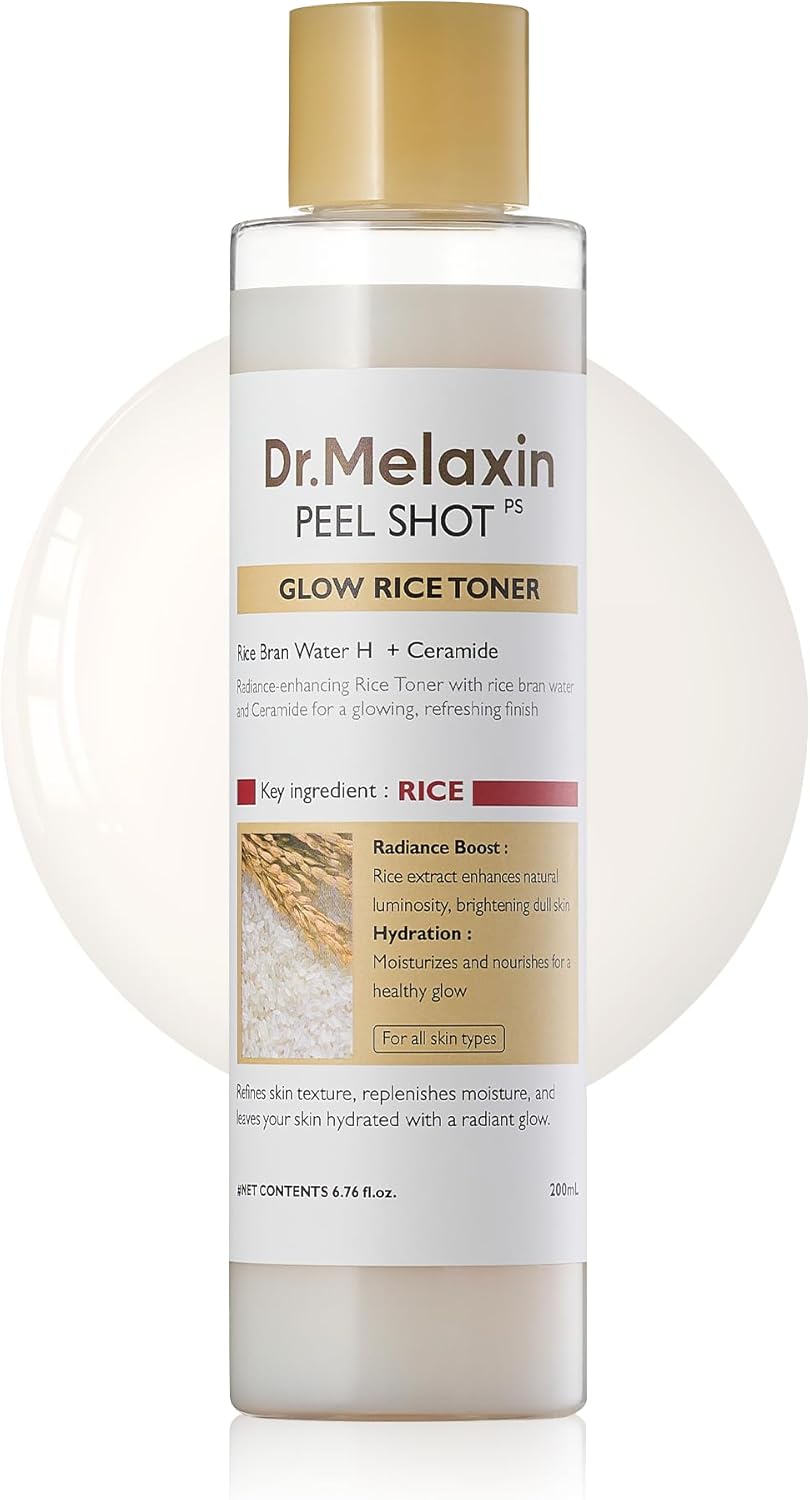 Dr. Melaxin Peel Shot Glow White Rice Toner AsiaBeautyMall