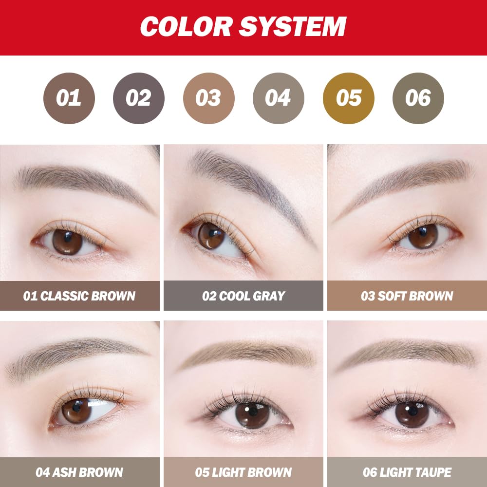 espoir The Brow Balance Pencil - Ash Brown AsiaBeautyMall