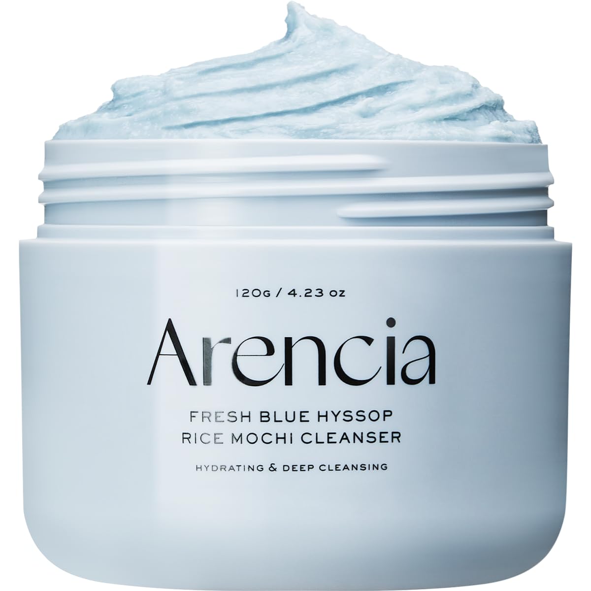 Arencia Fresh Blue Hyssop Rice Mochi Cleanser AsiaBeautyMall