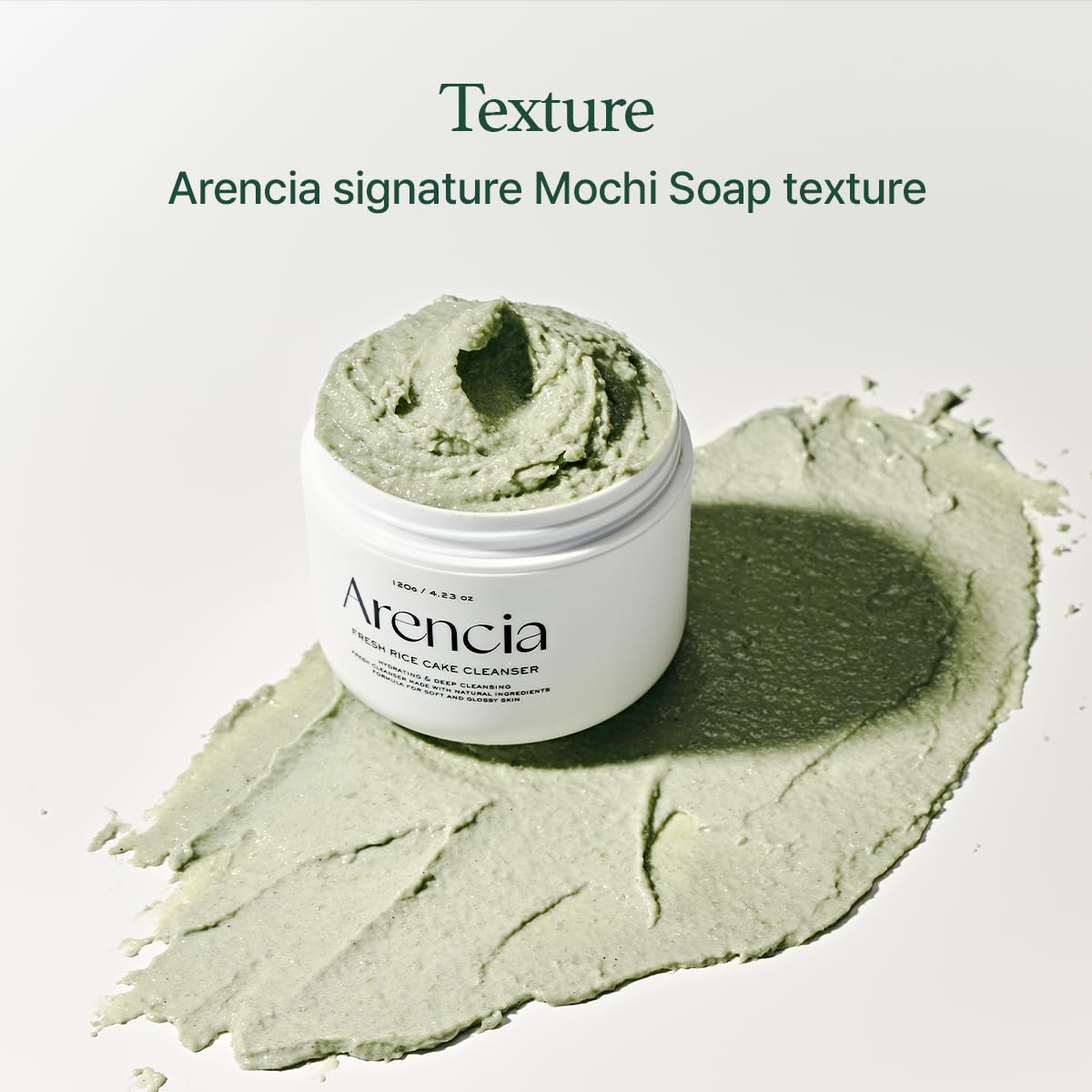 Arencia Fresh Green Rich Mochi Cleanser AsiaBeautyMall