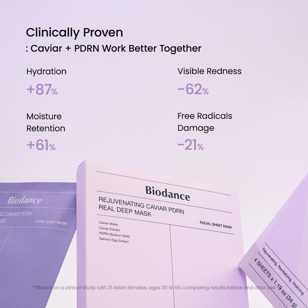 Biodance Rejuvenating Caviar PDRN Real Deep Mask AsiaBeautyMall