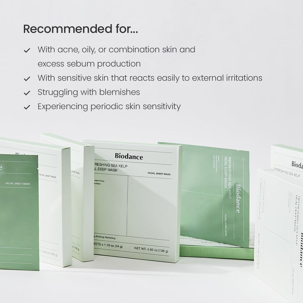 Biodance Refreshing Sea Kelp Real Deep Mask AsiaBeautyMall