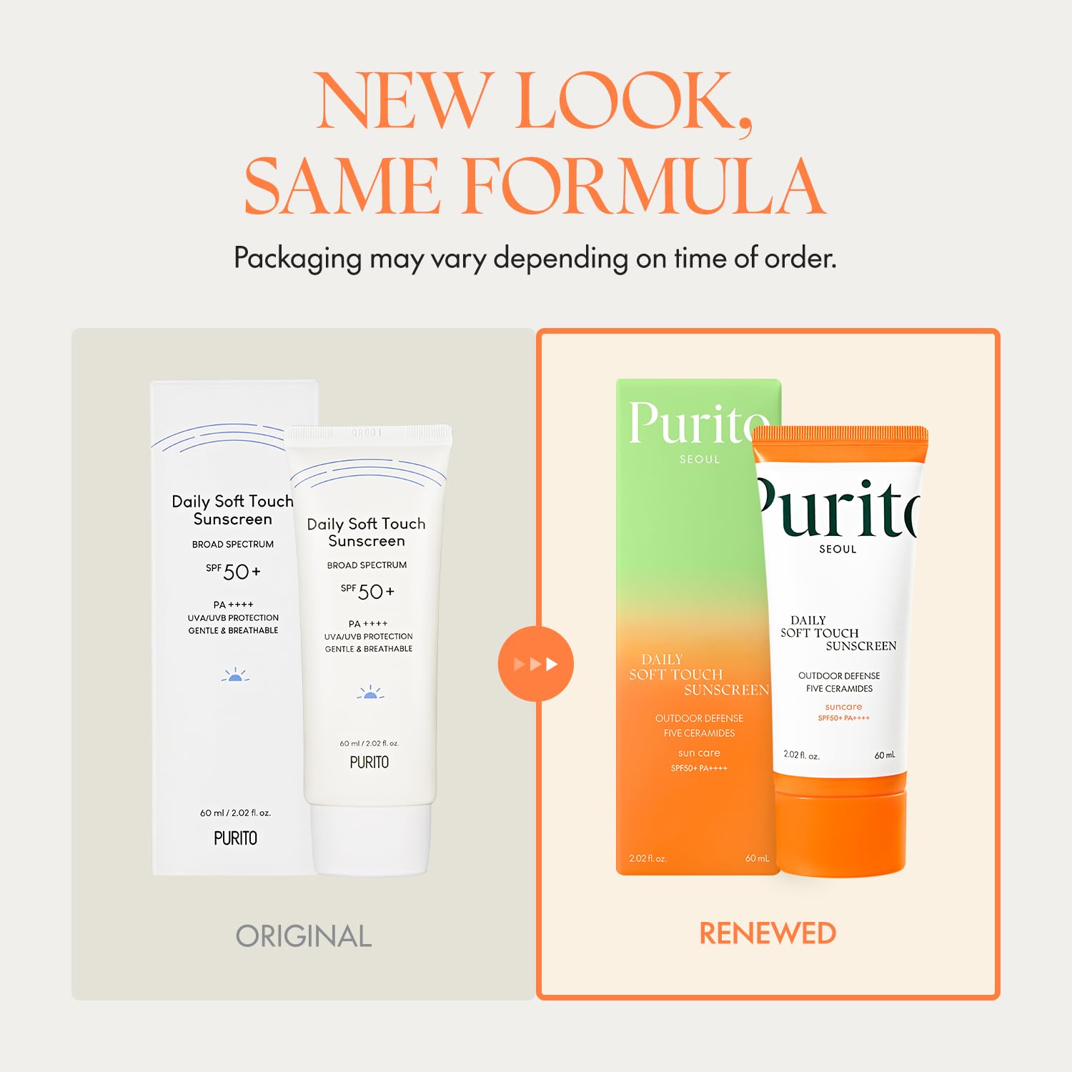 Purito SEOUL Daily Soft Touch Sunscreen AsiaBeautyMall