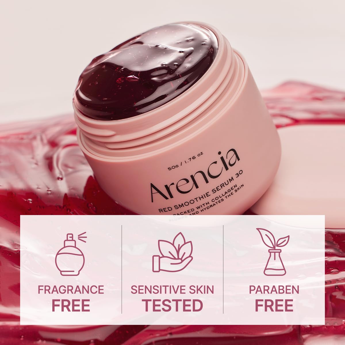 Arencia Red Smoothie Serum 30 AsiaBeautyMall