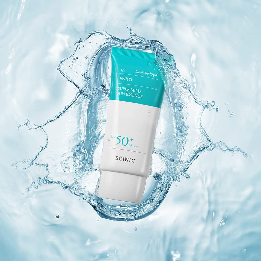 SCINIC Enjoy Super Mild Sun Essence SPF 50+ PA++++ AsiaBeautyMall