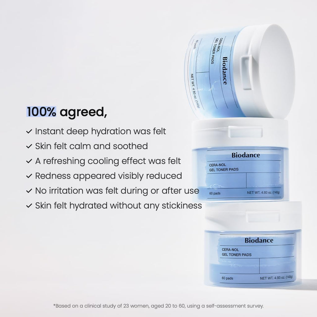 Biodance Cera-Nol Gel Toner Pads AsiaBeautyMall