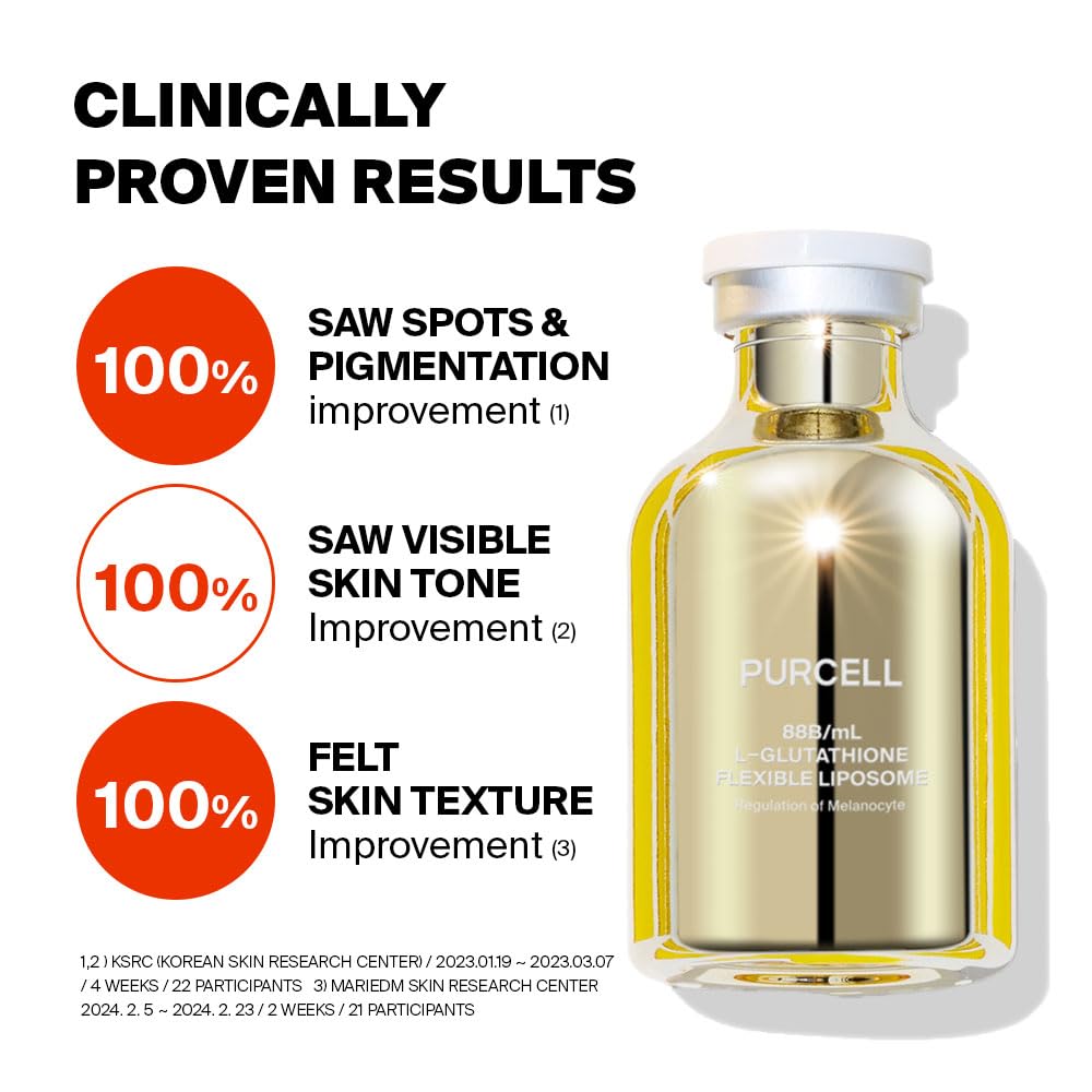 PURCELL 88B/mL L-Glutathione Flexible Liposome AsiaBeautyMall