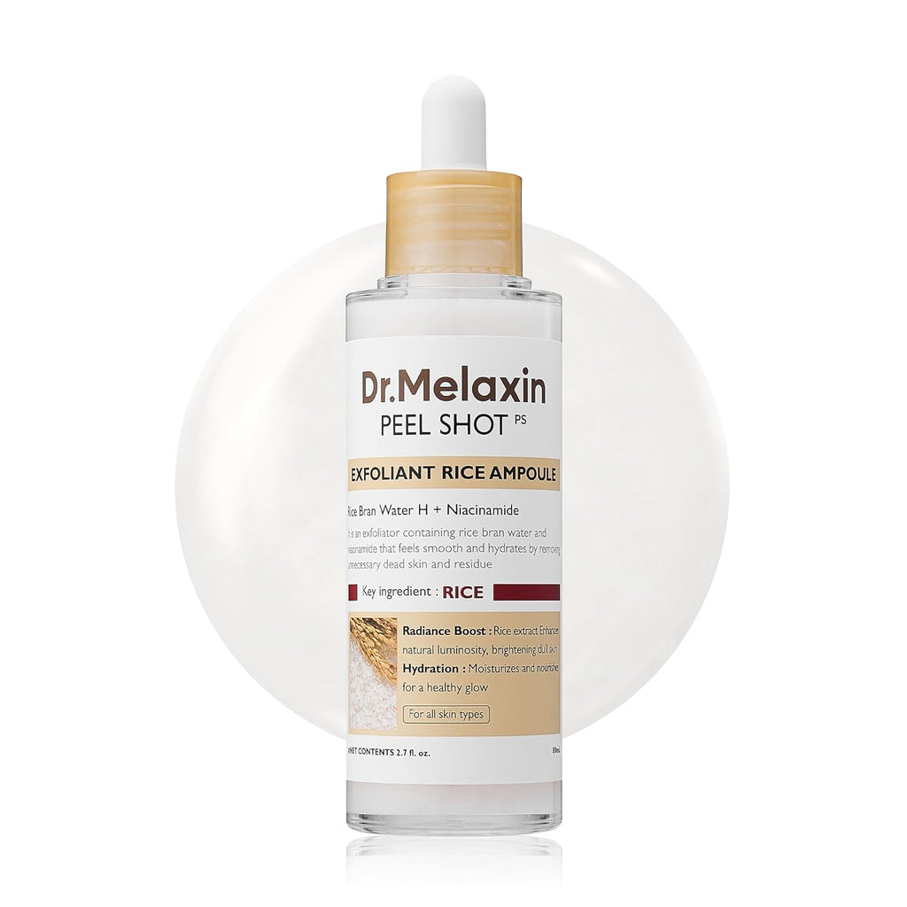Dr. Melaxin Peel Shot Exfoliant Rice Ampoule AsiaBeautyMall