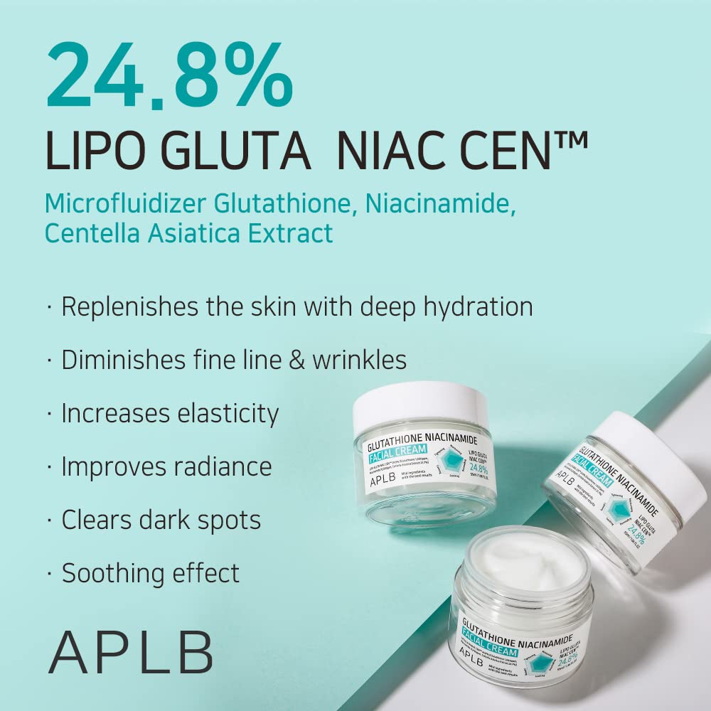 APLB Glutathione Niacinamide Facial Cream AsiaBeautyMall