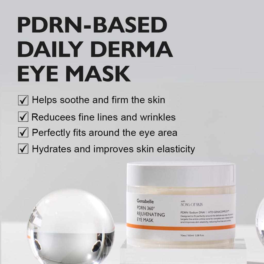 Genabelle PDRN 360 Rejuvenating Eye Mask AsiaBeautyMall