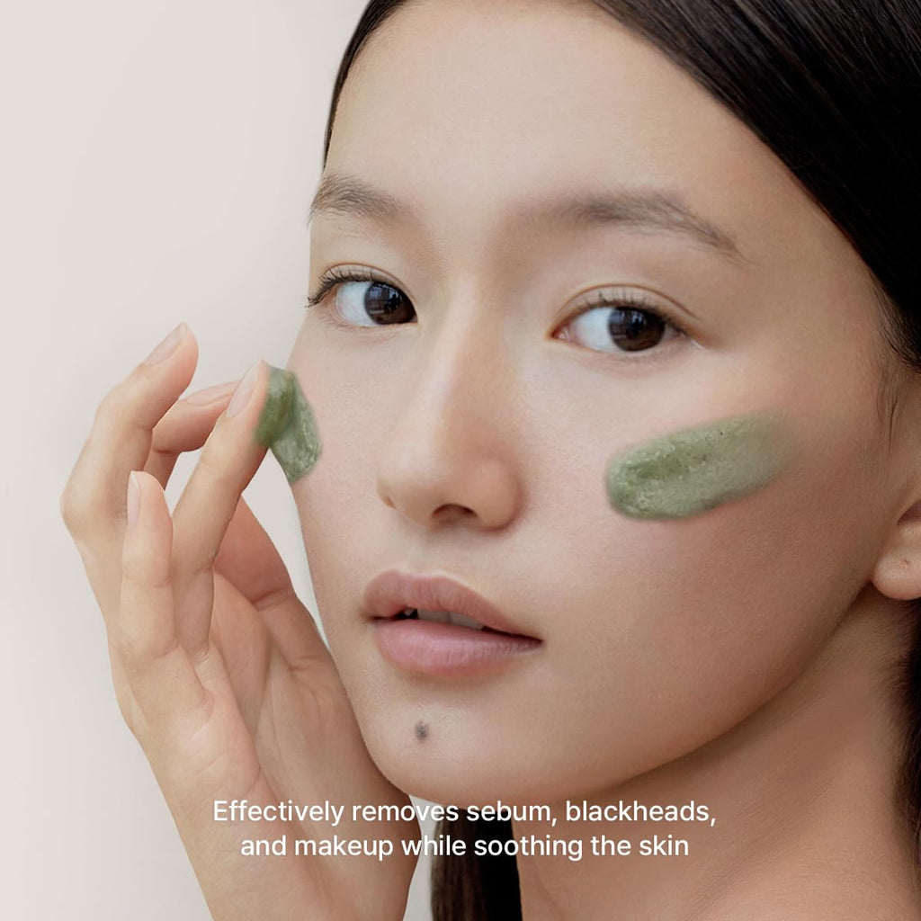 Arencia Green Tea + LHA Deep Pore Rice Cake Cleanser AsiaBeautyMall