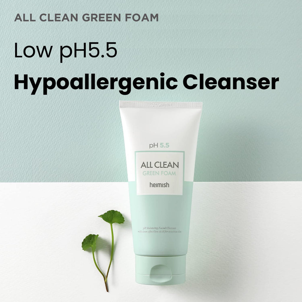 Heimish All Clean Green Foam AsiaBeautyMall