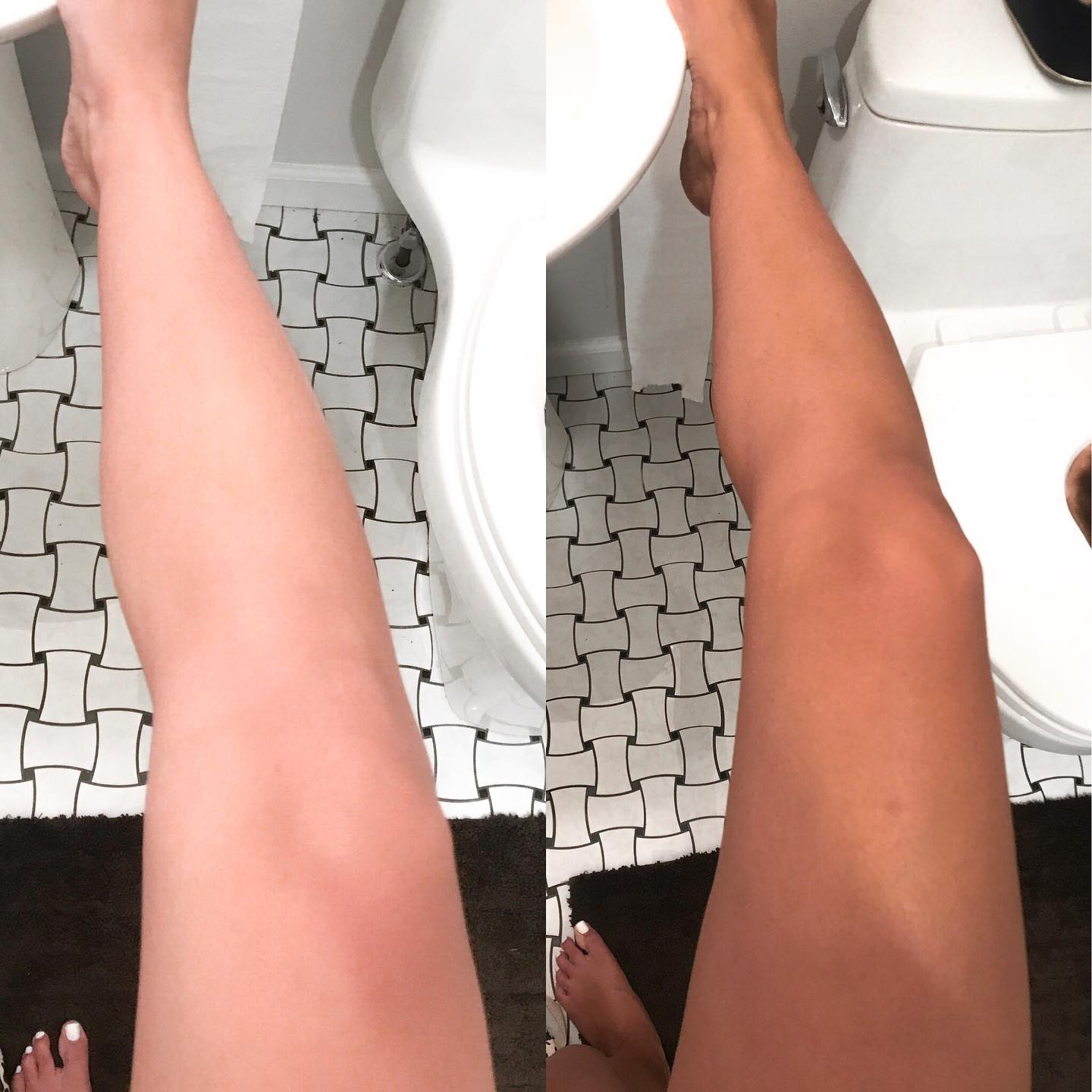 Rapid Rinse Self Tanning Mousse — Dark Neutral Bronze Whipped Foam Rose Gold Sunless