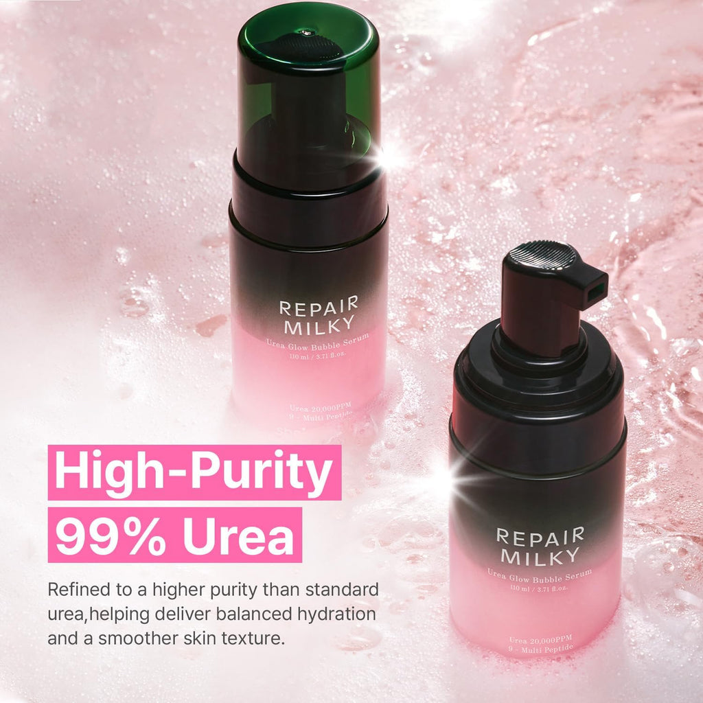Shaishaishai Repair Milky Urea Glow Bubble Serum AsiaBeautyMall