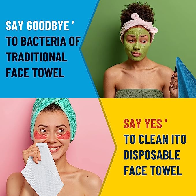 ITO Disposable Face Towel - 100% Cotton AsiaBeautyMall