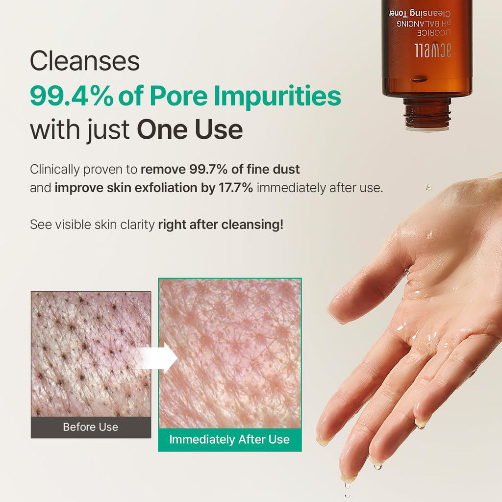 ACWELL Licorice pH Balancing Cleansing Toner AsiaBeautyMall