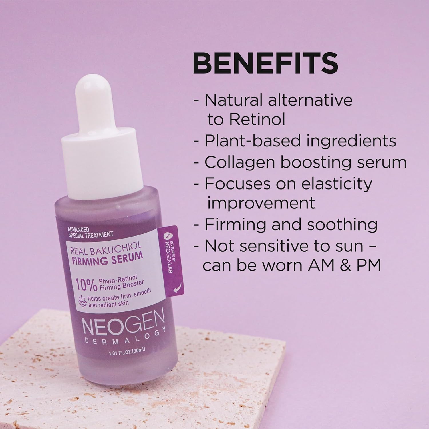 NEOGEN Dermalogy Real Bakuchiol Firming Serum AsiaBeautyMall