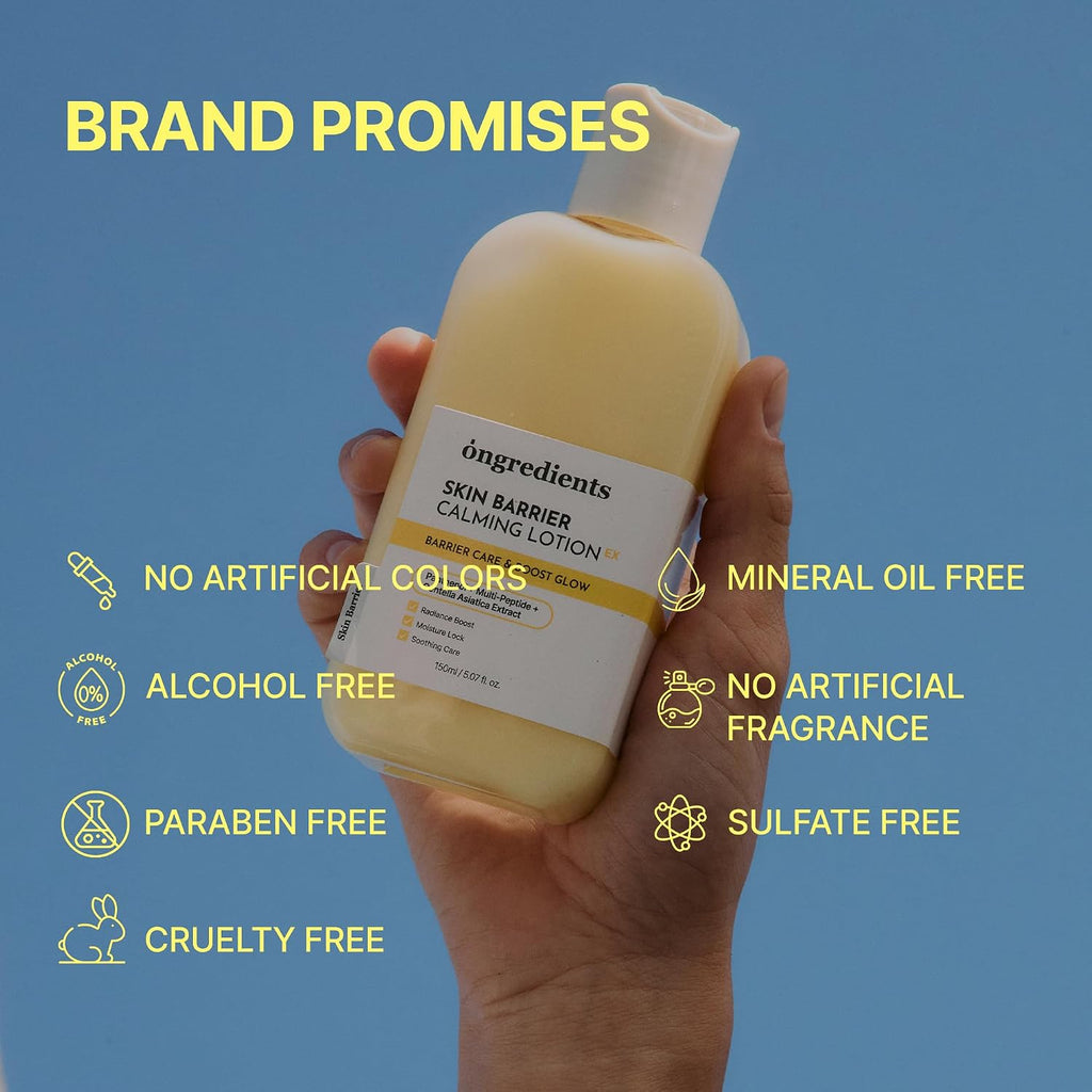 ongredients Skin Barrier Calming Lotion Barrier Care & Boost Glow AsiaBeautyMall
