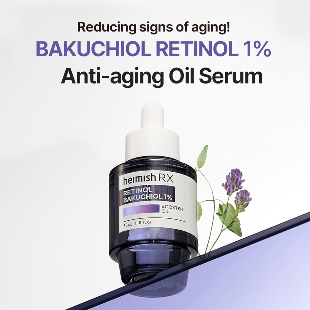 Heimish RX Retinol Bakuchiol 1% Booster Oil AsiaBeautyMall