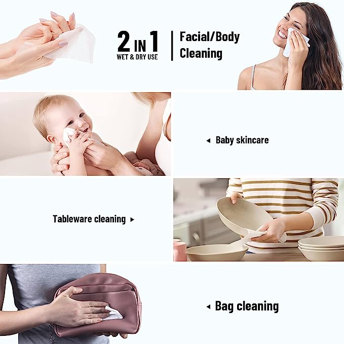 ITO Disposable Face Towel - 100% Cotton AsiaBeautyMall