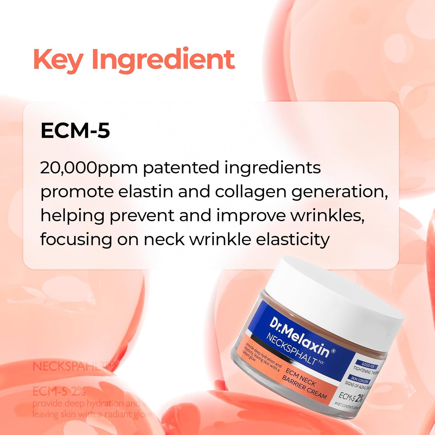 Dr. Melaxin Necksphalt ECM Neck Barrier Cream AsiaBeautyMall