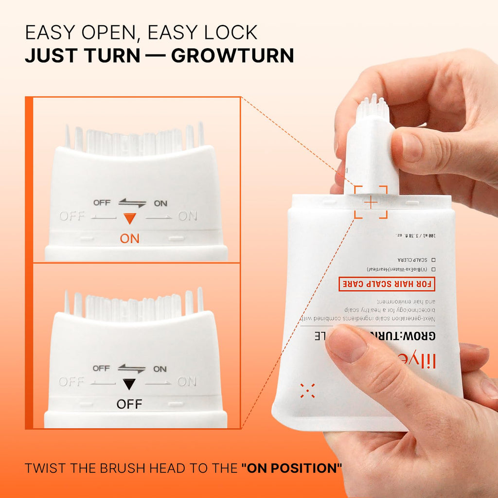 Lilyeve Grow Turn Exosome Brush Ampoule AsiaBeautyMall