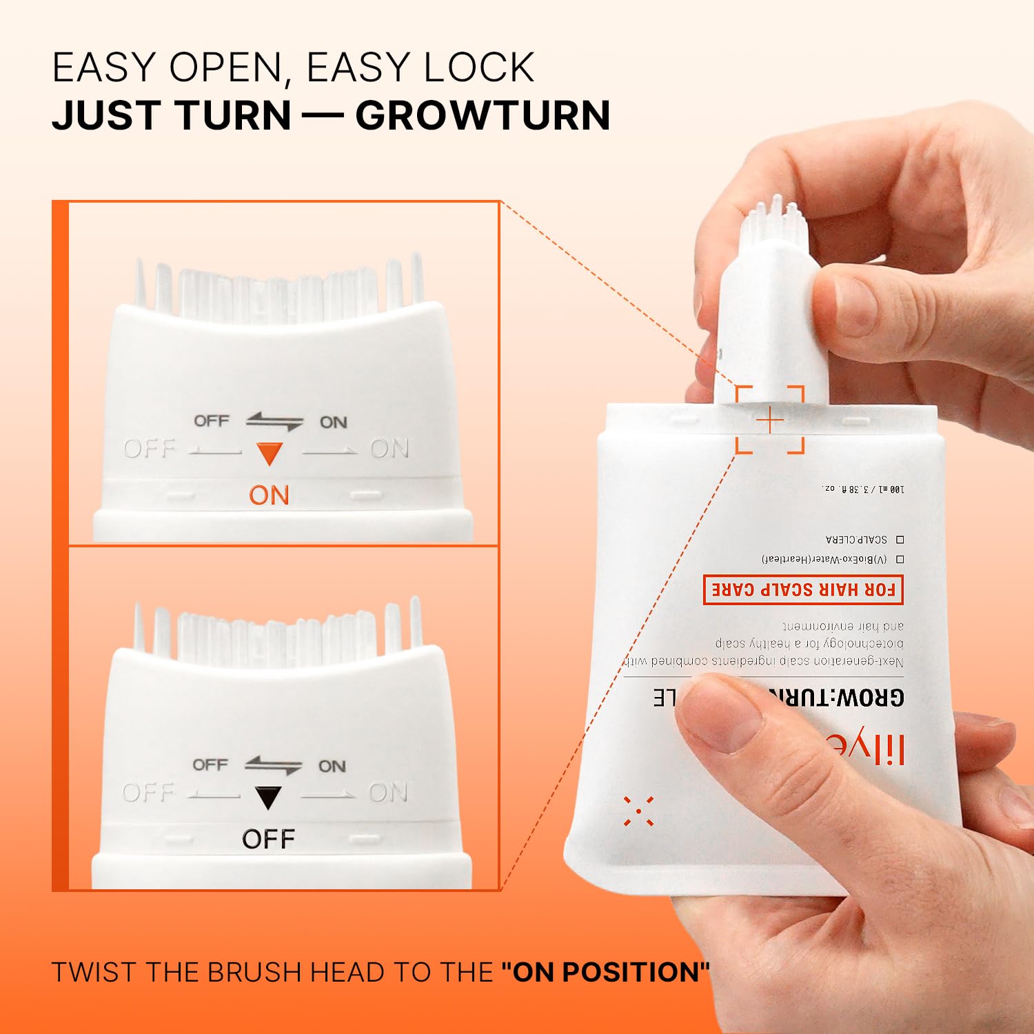Lilyeve Grow Turn Exosome Brush Ampoule AsiaBeautyMall