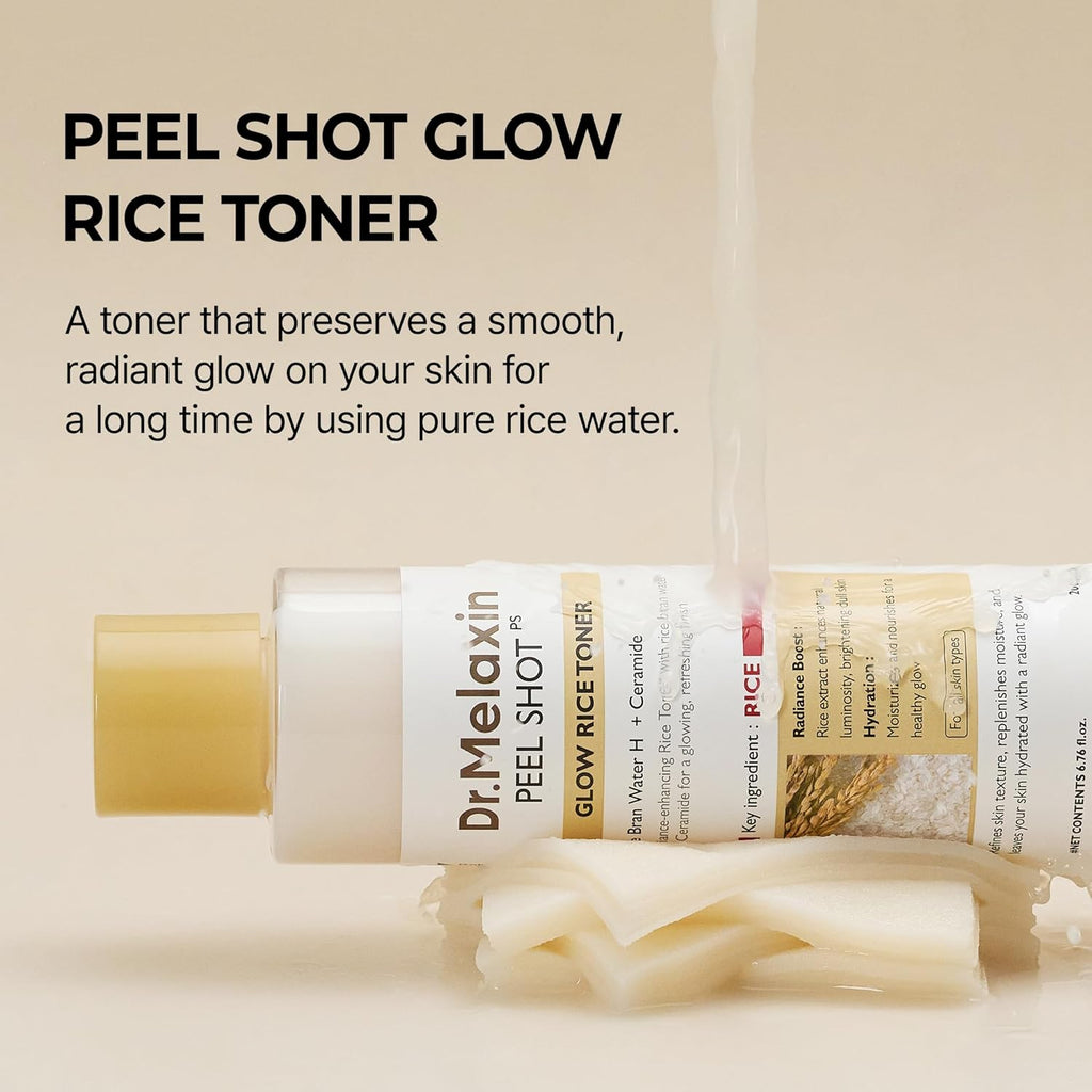 Dr. Melaxin Peel Shot Glow White Rice Toner AsiaBeautyMall
