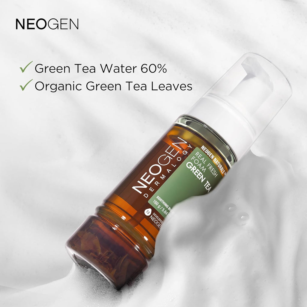 NEOGEN Dermalogy Real Fresh Foam Green Tea AsiaBeautyMall
