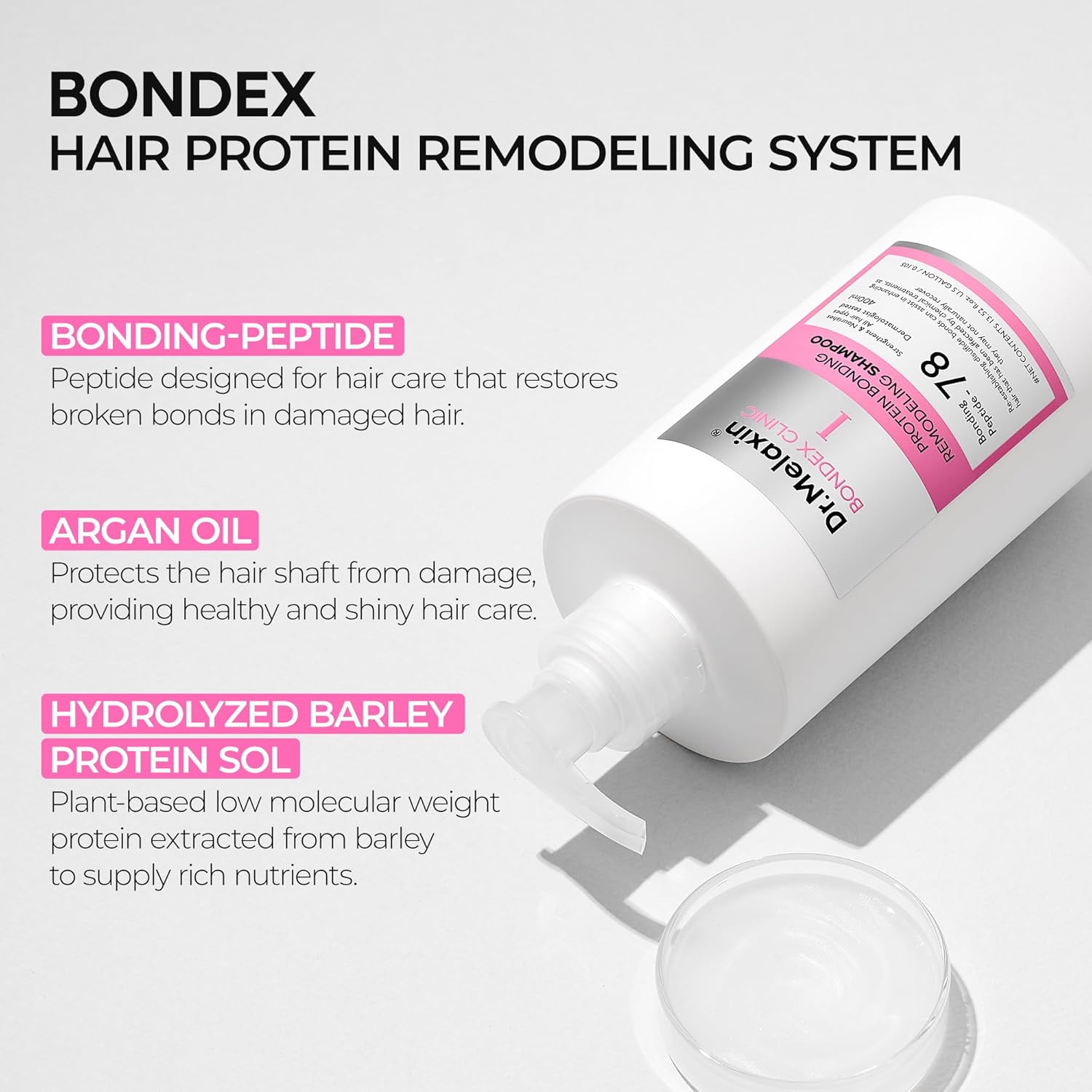 Dr. Melaxin Bondex Clinic I Protein Binding Remodeling Shampoo AsiaBeautyMall