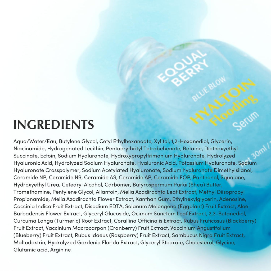 EQQUALBERRY Hyaltoin Flooding Serum AsiaBeautyMall