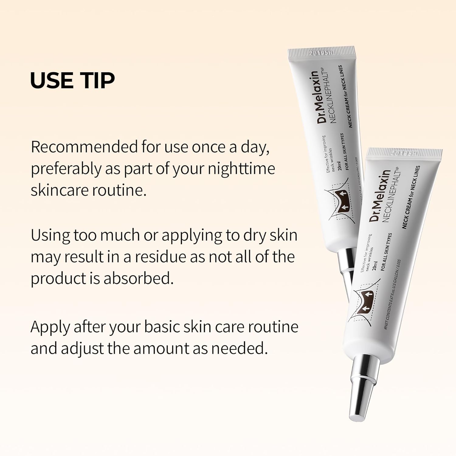 Dr. Melaxin Necklinephalt Neck Cream AsiaBeautyMall