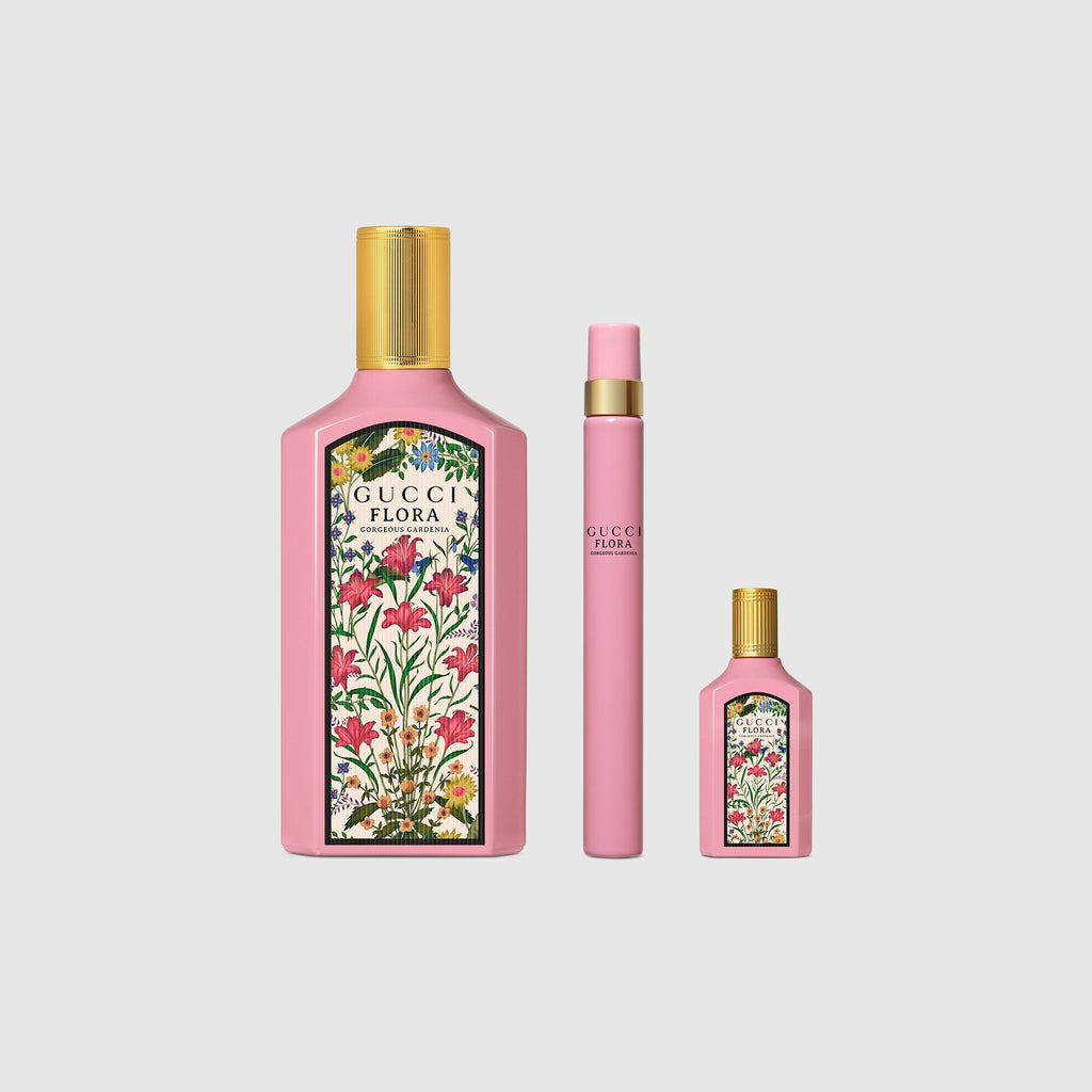 Gucci Flora Gardenia Eau de Parfum Gift Set (3-Piece) The Perfume Store